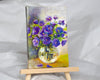 Original painting "Violet flowers"